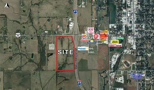 photo of site near Highwya 49.